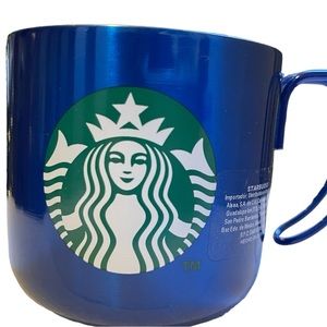 Starbucks Mexico 2023 Holiday Metal 12oz Mug